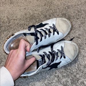 Golden Goose sneakers with Cheetah Back